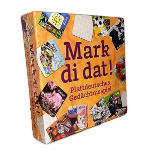 Nuovo: Mark di dat - gioco di memoria tedesco piatto concentrazione allenamento raro - Foto 1 di 4