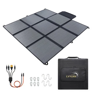 100W 200W 300W 400W Solar Panel Foldable Portable for Power Station Camping Home - Picture 1 of 90
