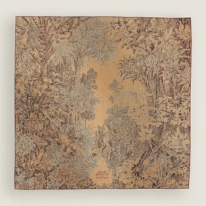 Mantón Hermes Bufanda Estola All'Orto Botanico di Palermo Cachemira Seda Auténtico Nuevo 140 - Imagen 1 de 9