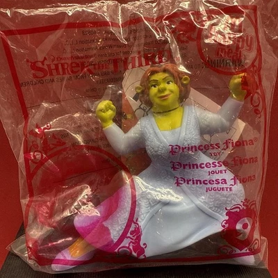 2007 年麦当劳快乐餐玩具史莱克第三公主菲奥娜 #9 全新/有效 — 第 1/3 张图片
