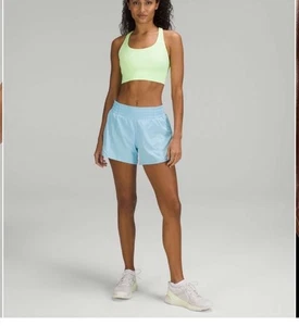 Lululemon Hotty Hot Low-Rise Lined Short Cyan Blue Size 4 - Bild 1 von 11