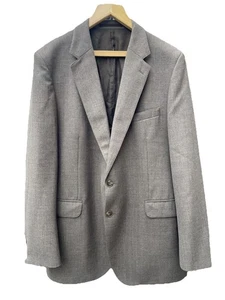 Blazer giacca elegante uomo M&S misto lana marrone taglia 45-46L - Foto 1 di 11