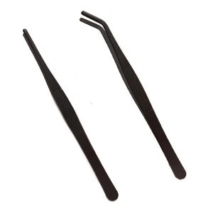 Long Handle Stainless Steel Paint Straight and Curved Tweezers NippersExtra L... - Picture 1 of 9