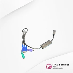 Câble KVM POD interface système SIP Dell 0RF511 620-154-512 - TESTÉ - Photo 1/3