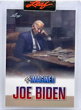 PRESIDENT JOE BIDEN SLEEPING 2023 LEAF REIMAGINED 1-OF-164 TRADING CARD #RIB-16