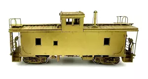 BRASS Overland Models HO Scale Union Pacific Undecorated CA-7 Caboose - Picture 1 of 11