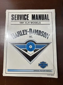 1991 - 1992 Harley Davidson Sportster Service Manual XLH OEM !! 99484-92 - New - Picture 1 of 2