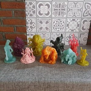 Cthulhu Wars Glow in the Dark Old One Miniatures - Bundle of 9 - Picture 1 of 4