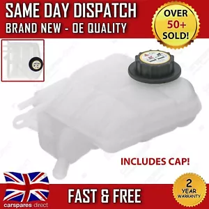 FORD FOCUS MK1 1998-2005 RADIATOR COOLANT EXPANSION HEADER TANK BOTTLE & CAP - Picture 1 of 6