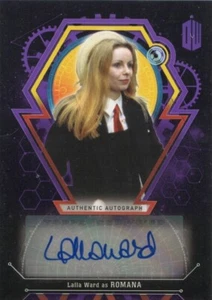 LALLA WARD Autograph card #6/10- DOCTOR WHO Extraterrestrial Encounters - Picture 1 of 2