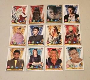 Juego de cartas coleccionables Doctor Who Alien Armies X12 cartas - Imagen 1 de 2
