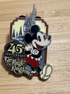 Disney Pin 118367 Walt Disney World 45. Jahrestag Das magische Königreich Karte - Bild 1 von 2