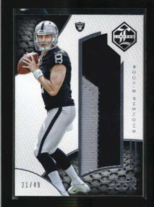 CONNOR COOK 2016 PANINI LIMITED ROOKIE PHENOMS JUMBO PATCH #/49 AH1660 - Picture 1 of 1