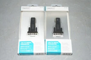 ^ Lot 2x Digitus DA-70156 Usb to Serial Adaptor USB 2.0 #X4569 - Picture 1 of 2