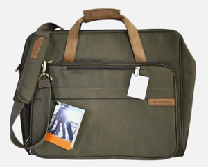 BRIGGS & RILEY BASELINE Ballistic Nylon FRAMED WEEKENDER Satchel Shoulder Bag - Picture 1 of 24