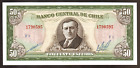 Chile Unc Note 50 Escudos Nd 1973-1975 P-140B (Low Shipping)