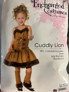Cuddly Lion Girls Costume Kids S (4-6) - Picture 1 of 1