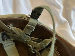 US American Airborne "M1c" Para Helmet & Matching Para Type 2 Liner WW2 FS SB - Picture 1 of 24