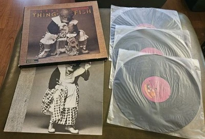 FRANK ZAPPA THING FISH 3 LP BOX SET EX/NM BARKING PUMPKIN Vinyl Record w/Booklet - Imagem 1 de 4