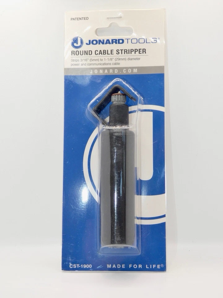 Jonard Cst-1900 Round Cable Stripper for Fast and Precise Jacket Removal 3/16"