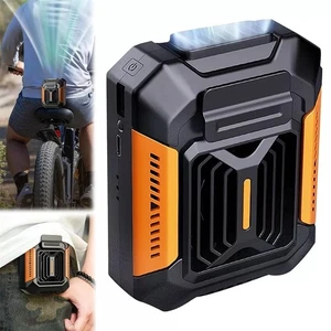 Taillen-Clip-Ventilator, 4000 mAh, wiederaufladbarer persönlicher Gürtelclip - Bild 1 von 18
