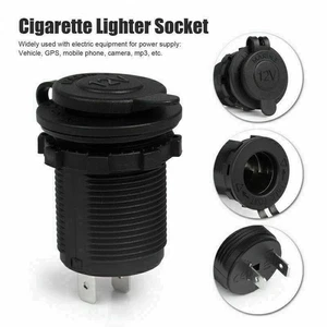 Car Marine Van Boat Cigarette Lighter Socket Charger Power Outlet Supply 12V - Picture 1 of 22