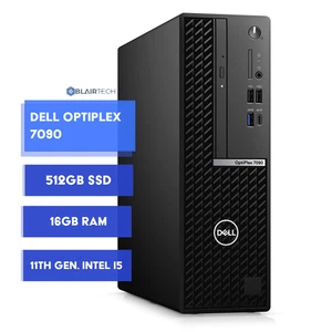 Dell Optiplex 7090 Desktop- 11th Gen. Intel i5 | 16GB RAM 512GB SSD | Windows 11 - Foto 1 di 11