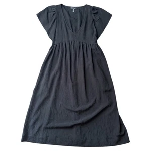 Vestido para mujer Ellen Tracy midi manga acampanada negro - Imagen 1 de 11