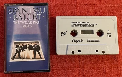 SPANDAU BALLET - CHROME CASSETTE TAPE - THE TWELVE INCH MIXES - Image 1 of 4