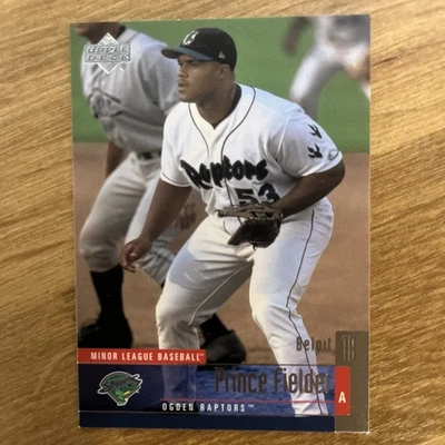 Béisbol de ligas menores Upper Deck 2002 - Prince Fielder #41 (RC) - Cerveceros Foto 1 de 2