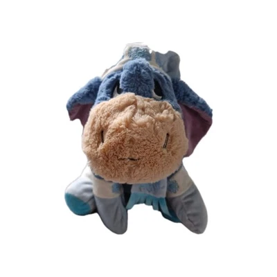 Disney Store Exclusive Winnie The Pooh Eeyore Winter Snowflake 12" Plush HTF - Image 1 of 4