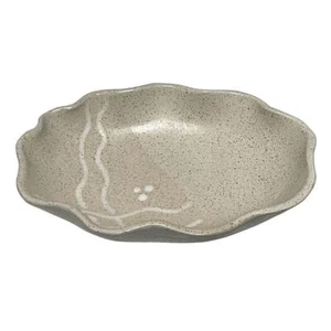 Reilly Pottery Serving Dish Tray Decorative Studio Art Beige Signed Reilly - Picture 1 of 10