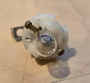 1977-81 camaro/firebird fiber optic ashtray socket and bulb - Picture 1 of 6