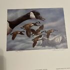 1986 Montana First of State Duck Stamp Print  by Joe Thornbrugh + STAMP!