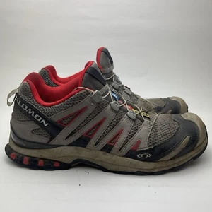 Salomon XA Pro 3D Trail Running Shoes 873164 Red Hiking Sneakers Mens Size 11 - Picture 1 of 7