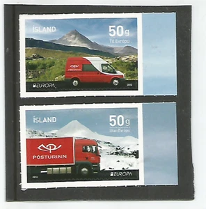 Island Europa 2013 Postfahrzeuge postfrisch - Bild 1 von 1