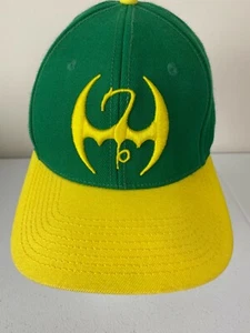 Caps Hats Snapbacks Marvel Yellow and Green Cap Hat Dragon - Picture 1 of 8