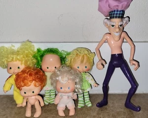 VTG. Strawberry Shortcake Lot of 6 Dolls American Greetings Clean READ - Picture 1 of 9