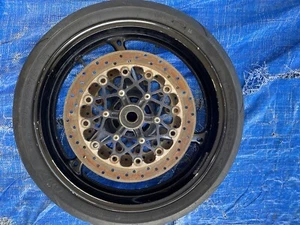 2008 2009 2010 Suzuki GSXR 600 750 OEM Front Wheel Rim - BENT - Bild 1 von 15