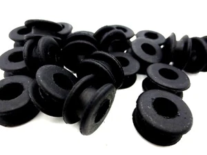 Rubber Grommets - Bulk Deal - For 3/8" Hole, 1/8" Thick Panel, (55Qty Pack) - Picture 1 of 12