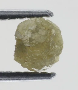 Raw Rough Natural Light Yellow Fancy Loose 0.93 Carat Diamond For Jewellery - Picture 1 of 2