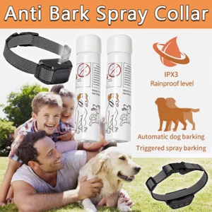 Dog Citronella Spray Anti Bark Stop Barking Training Collar Rechargeable Humane - Picture 1 of 29