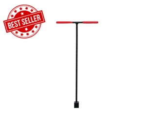 JONES STEPHENS 1/2 in. x 27 in. Length Steel Street and Curb Water Meter Key - Picture 1 of 5