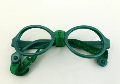 Miraflex Baby Lux 2 Kids Eyeglass Frames MBL2 VP Green Pearl 40/18 - Image 1 of 3