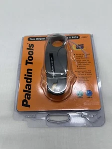 Paladin Tools CST Coax Stripper #1257 RG6 Quad RG59 Two Level Strip New - Picture 1 of 9