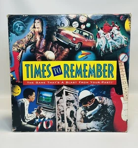 Vintage Times To Remember Board Game (1991, Milton Bradley) Complete New Sealed - Picture 1 of 21
