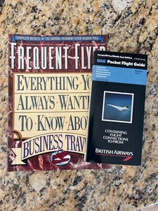 OAG Pocket Flight Guide Europe Africa ME Dezember 1992 Vielflieger Magazin - Bild 1 von 3