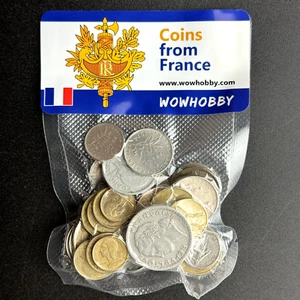 French Coin Collection Lot 🇫🇷 40 Random Coins from France 🇫🇷 - Picture 1 of 3