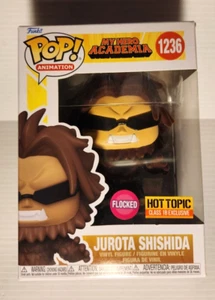 FUNKO Pop! Jurota Shishida My Hero Academia Flocked Hot Topic Class 1B Exclusive - Picture 1 of 8