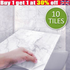 Kitchen Tile Stickers Bathroom Self-adhesive Marble Sticker On Tiles Wall Decor,